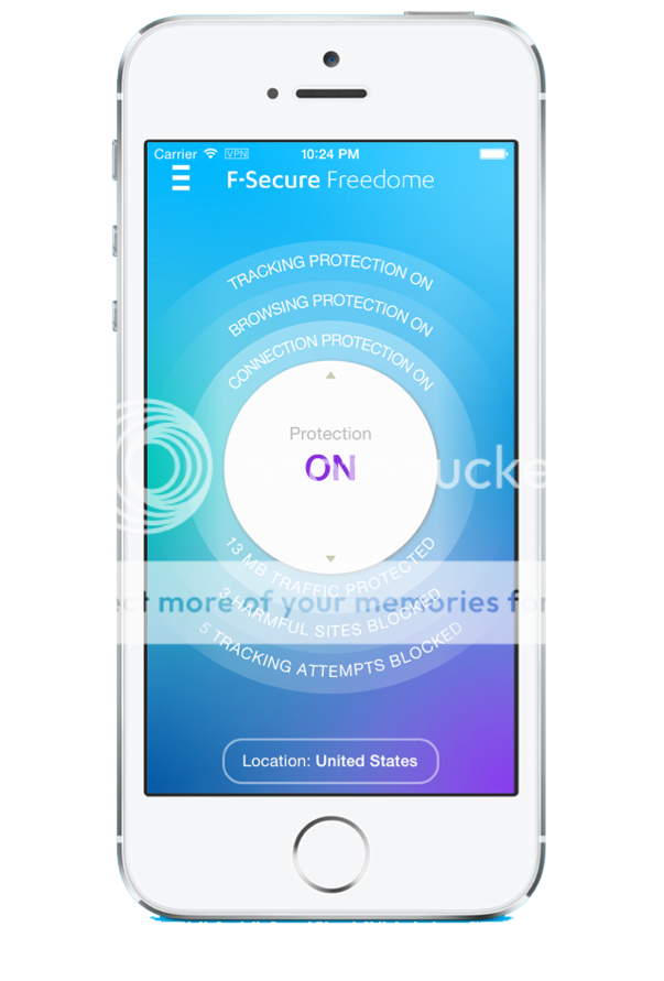 F-Secure Freedome keeps mobile phone browsing safe